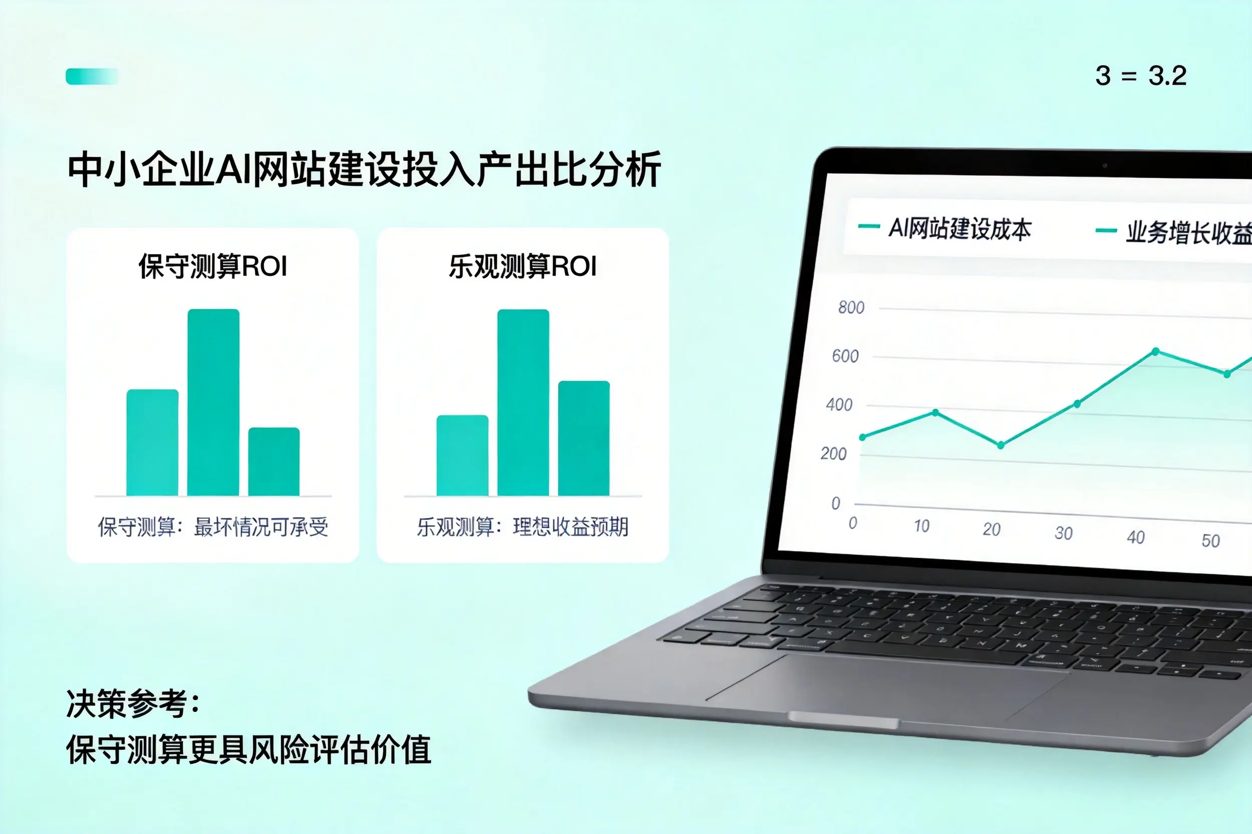 恩施中小企业AI网站建设投入产出比怎么算?先看这份分析
