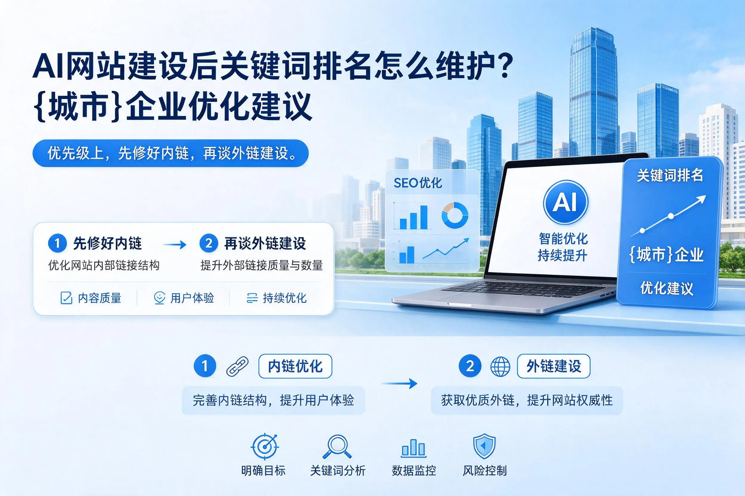 AI网站建设后关键词排名怎么维护？恩施企业优化建议